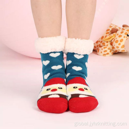 Ladies Slipper Socks Thermal Lounge Fleece Lined Cozy Slipper Socks Factory